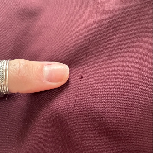 Men's Theory Maroon Dress Pants size 32 - Picture 5 of 5